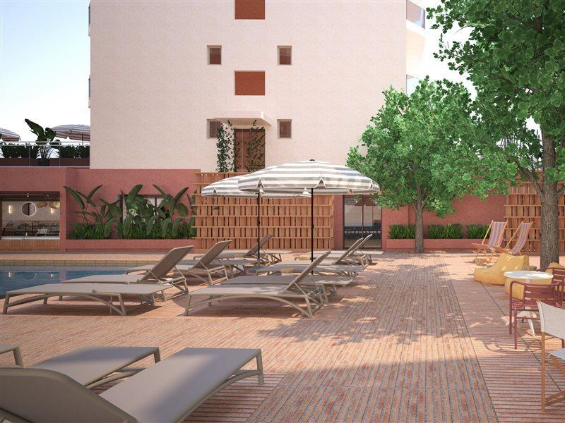 Tent Lloret De Mar Bagian luar foto